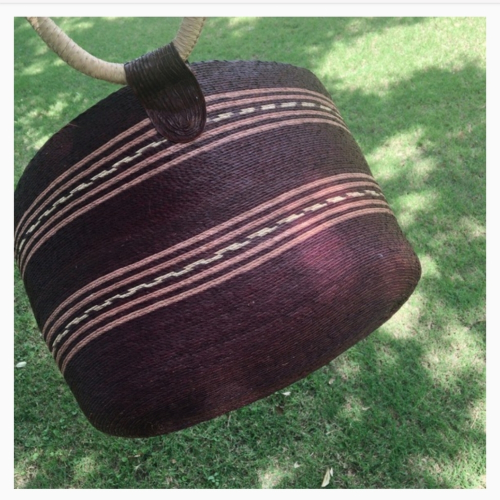 Beautifully woven RAFFIA BAG